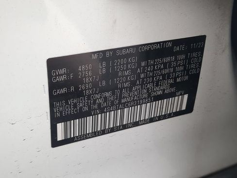 Used 2024 Subaru Outback Onyx Edition AWD/4WD image 38