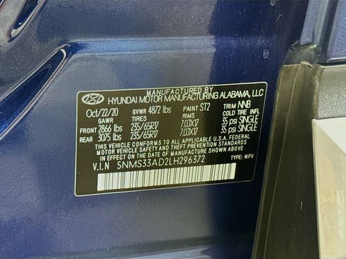 Used 2020 Hyundai Santa Fe SEL FWD image 40