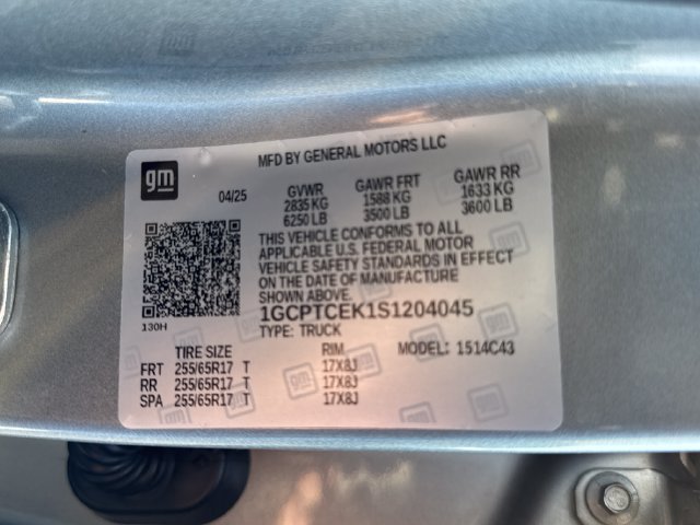 Used 2025 Chevrolet Colorado LT w/ Advanced Trailering Package AWD/4WD image 35