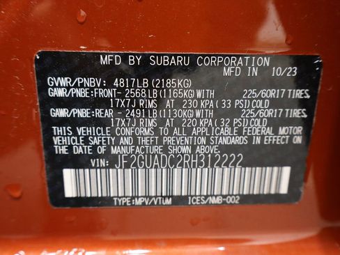 Used 2024 Subaru Crosstrek 2.0i Premium image 22