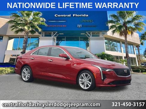 Used 2023 Cadillac CT4 Luxury w/ Sun And Sound Package RWD image 1