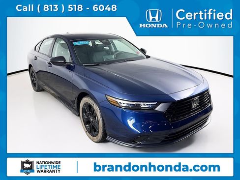 Certified 2025 Honda Accord SE image 1