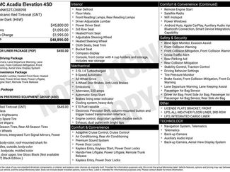 Used 2026 GMC Acadia Elevation w/ LPO, Floor Liner Package AWD/4WD video 2