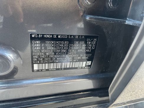 Used 2025 Honda HR-V EX-L image 27