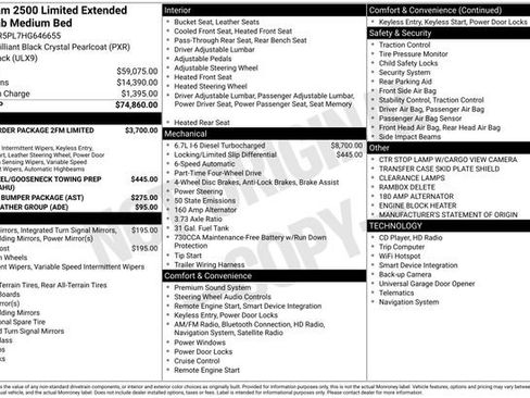 Used 2017 RAM 2500 Limited image 31