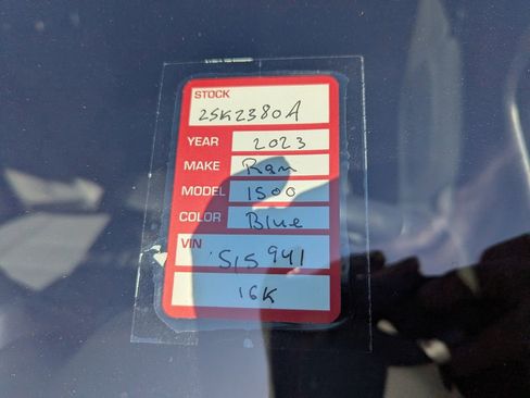 Used 2023 RAM 1500 Big Horn image 10