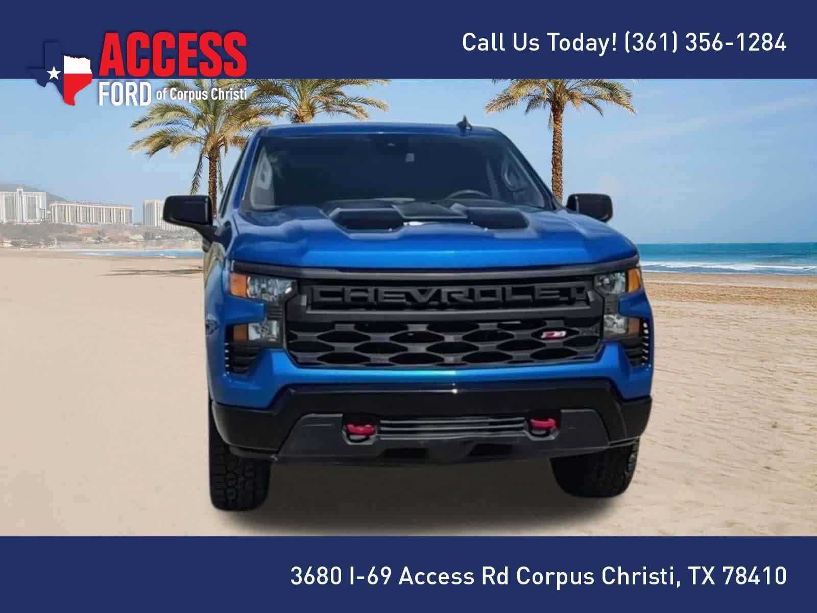 Used 2022 Chevrolet Silverado 1500 Custom Trail Boss AWD/4WD image 3