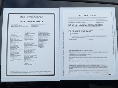 Certified 2026 Chevrolet Trax LT w/ Driver Confidence Package FWD image 26