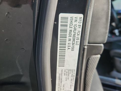 Used 2021 Jeep Grand Cherokee Trackhawk AWD/4WD image 19
