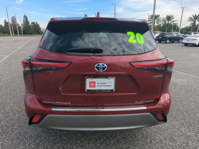 Certified 2020 Toyota Highlander Platinum AWD/4WD image 5
