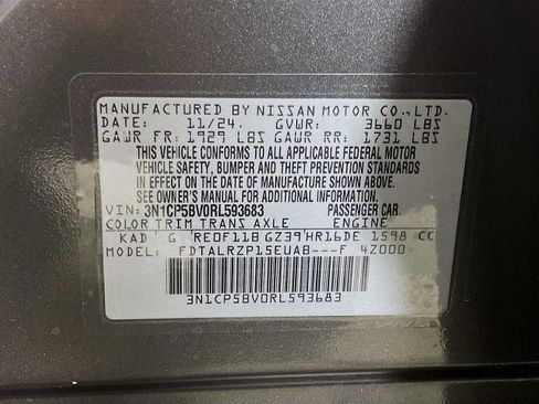 Certified 2024 Nissan Kicks S image 28