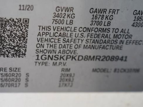 Used 2021 Chevrolet Tahoe Z71 w/ Z71 Signature Package image 14