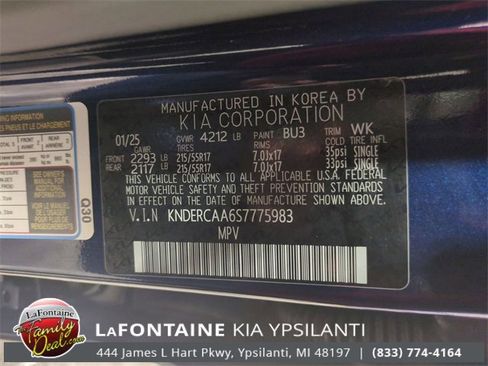 Certified 2025 Kia Seltos EX w/ EX Sunroof Package image 34