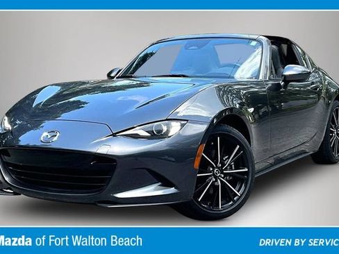 Used 2024 MAZDA MX-5 Miata RF Grand Touring w/ Weather Package RWD image 2