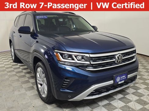 Used 2022 Volkswagen Atlas SE w/ Panoramic Sunroof Package AWD/4WD image 1