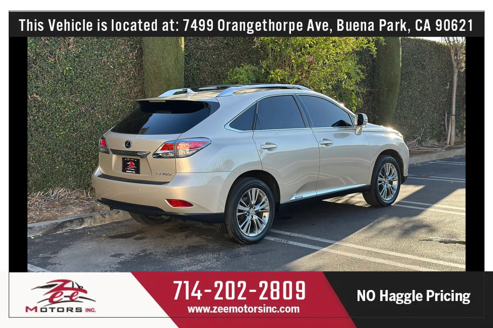 Used 2013 Lexus RX 450h AWD w/ Navigation Pkg image 7