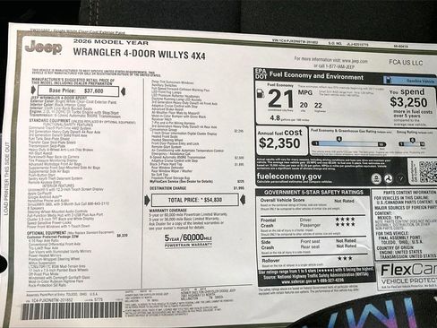 New 2026 Jeep Wrangler Willys image 14