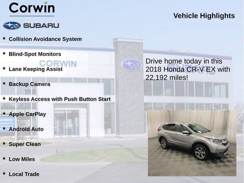 Used 2018 Honda CR-V EX image 6