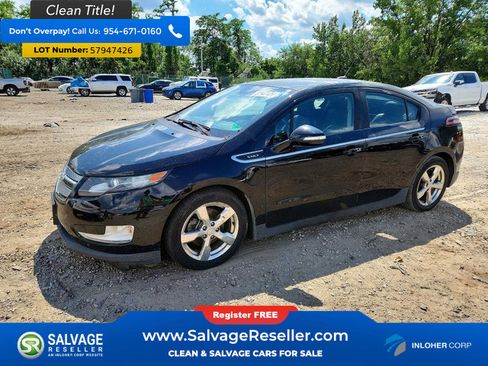 Used 2013 Chevrolet Volt Premium w/ Premium Trim Package FWD image 1