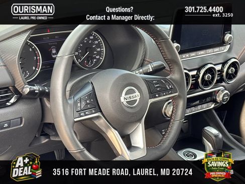 Used 2023 Nissan Sentra SR w/ Midnight Edition Package FWD image 9