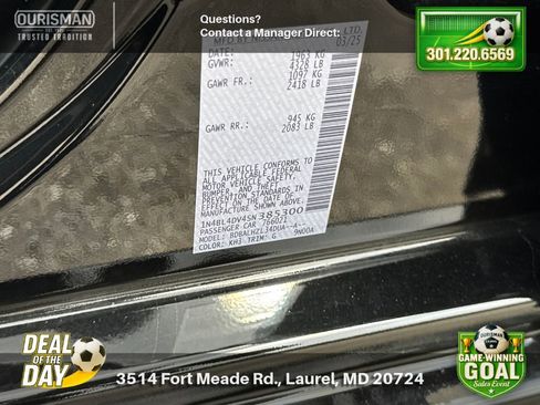 Used 2025 Nissan Altima 2.5 SV FWD image 27