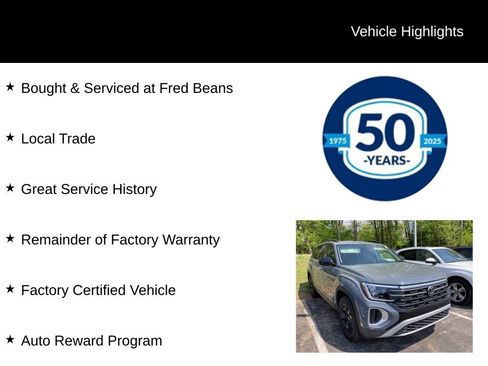 Certified 2025 Volkswagen Atlas Peak Edition SE AWD/4WD image 5