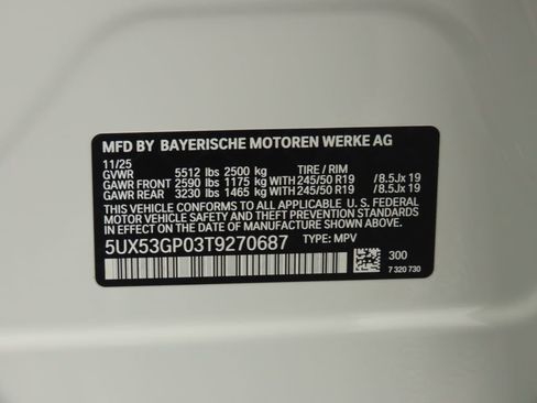 New 2026 BMW X3 xDrive30 w/ Convenience Package image 33