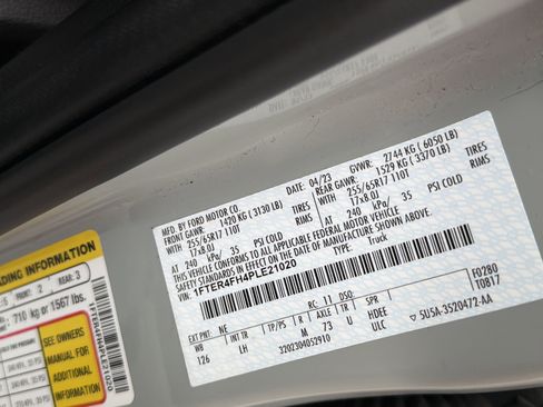 Used 2023 Ford Ranger XL w/ Equipment Group 101A High AWD/4WD image 24