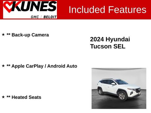 Used 2024 Hyundai Tucson SEL AWD/4WD image 2