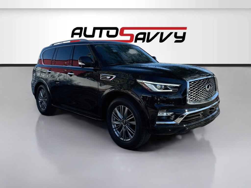 Used 2022 INFINITI QX80 Luxe w/ Cargo Package RWD image 1