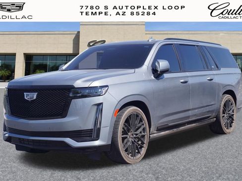 Used 2023 Cadillac Escalade ESV Sport w/ LPO, ONYX Package AWD/4WD image 1
