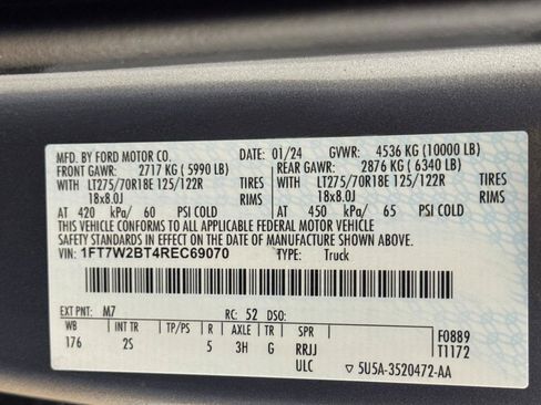Used 2024 Ford F250 XLT AWD/4WD image 62