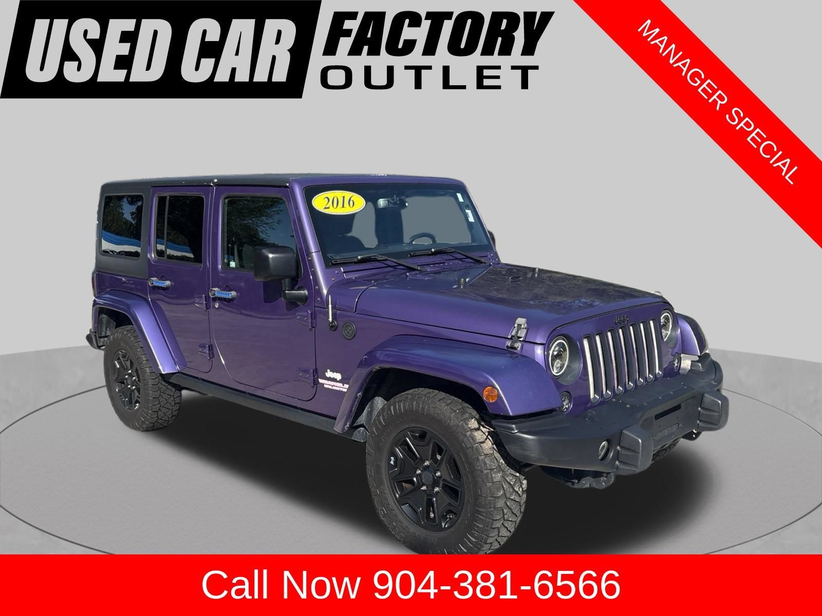Used 2016 Jeep Wrangler Unlimited Sahara AWD/4WD 360° Tour