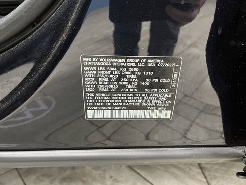 Used 2022 Volkswagen Atlas SE w/ Panoramic Sunroof Package image 37