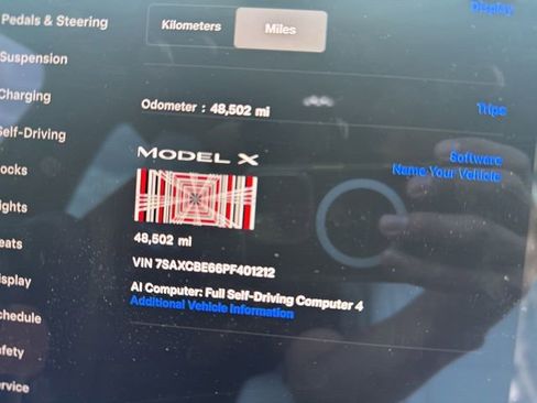 Used 2023 Tesla Model X Plaid AWD/4WD image 7