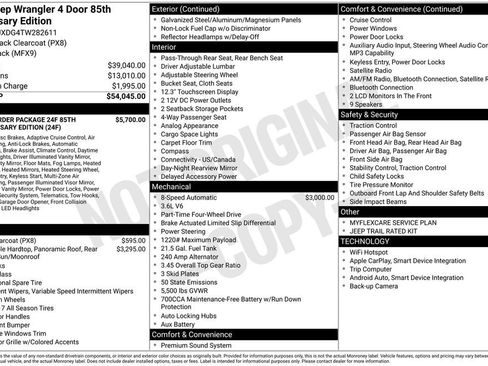 New 2026 Jeep Wrangler Unlimited Sport AWD/4WD image 45
