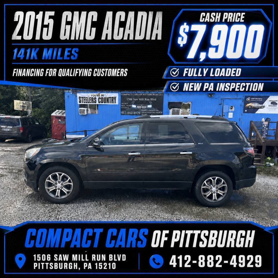 Used 2015 GMC Acadia SLT w/ Open Road Package FWD image 1