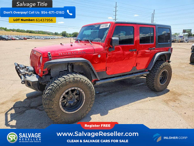 Used 2016 Jeep Wrangler Unlimited Rubicon w/ Connectivity Group AWD/4WD image 1