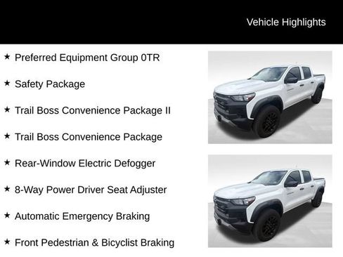 Used 2024 Chevrolet Colorado Trail Boss w/ Technology Package AWD/4WD image 8