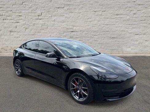 Used 2021 Tesla Model 3 Long Range AWD/4WD image 3