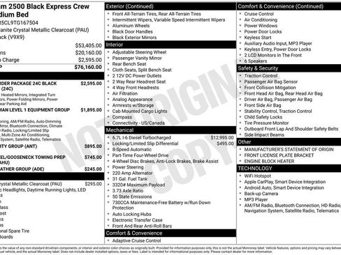 New 2026 RAM 2500 Tradesman AWD/4WD image 43