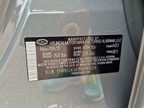 Certified 2022 Hyundai Sonata SE FWD image 29