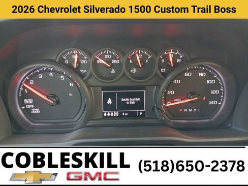 New 2026 Chevrolet Silverado 1500 Custom Trail Boss image 17