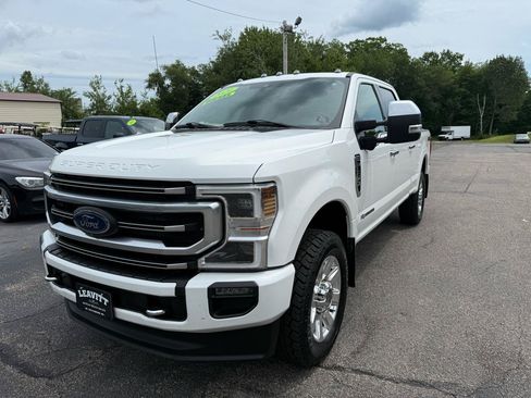 Used 2021 Ford F250 Platinum w/ Snow Plow Prep Package AWD/4WD image 2