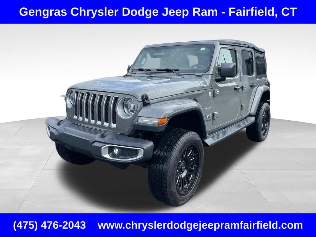 Used 2018 Jeep Wrangler Unlimited Sahara AWD/4WD image 3
