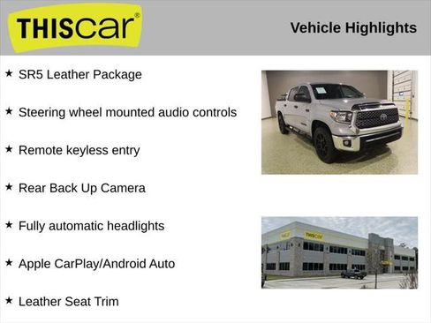 Used 2021 Toyota Tundra SR5 w/ SR5 Leather Package RWD image 9