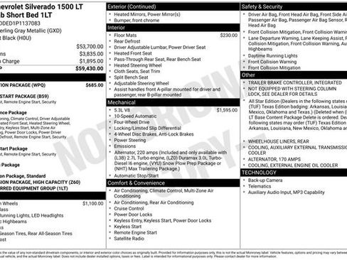 Used 2023 Chevrolet Silverado 1500 LT w/ Protection Package AWD/4WD image 6