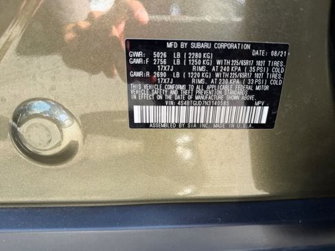 Used 2022 Subaru Outback Wilderness AWD/4WD image 25