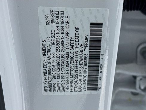 New 2026 Honda Pilot EX-L image 43