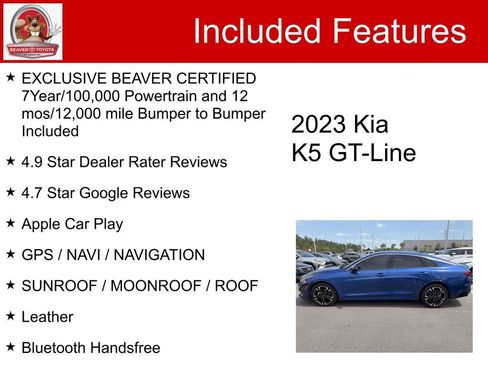 Used 2023 Kia K5 GT-Line FWD image 5